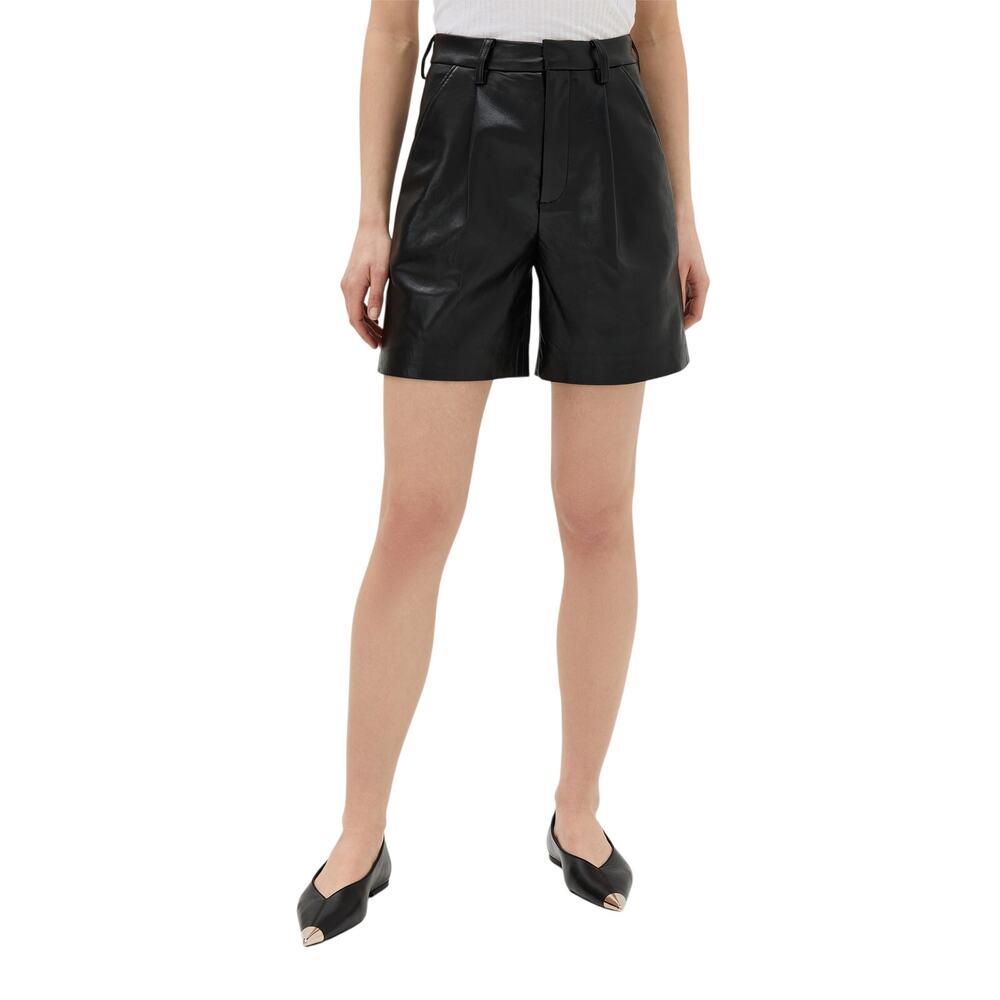 Anine Bing Tailored Black Carmen Shorts Size 34/US 2